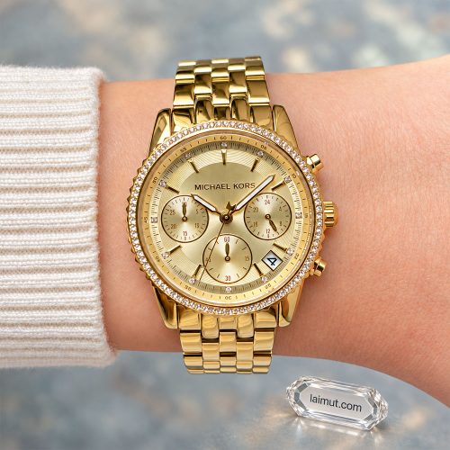 Cận cảnh đồng hồ Michael Kors Mini Bryant Pavé MK7530