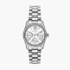 Đồng hồ Michael Kors Mini Lexington Pavé Silver-Tone MK4979 33mm