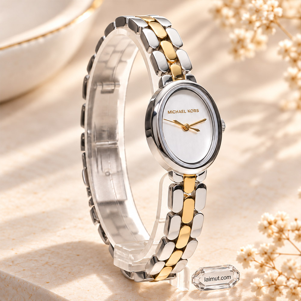 Hình ảnh thực tế đồng hồ Michael Kors Mini Maude MK4956 tại Laimut.