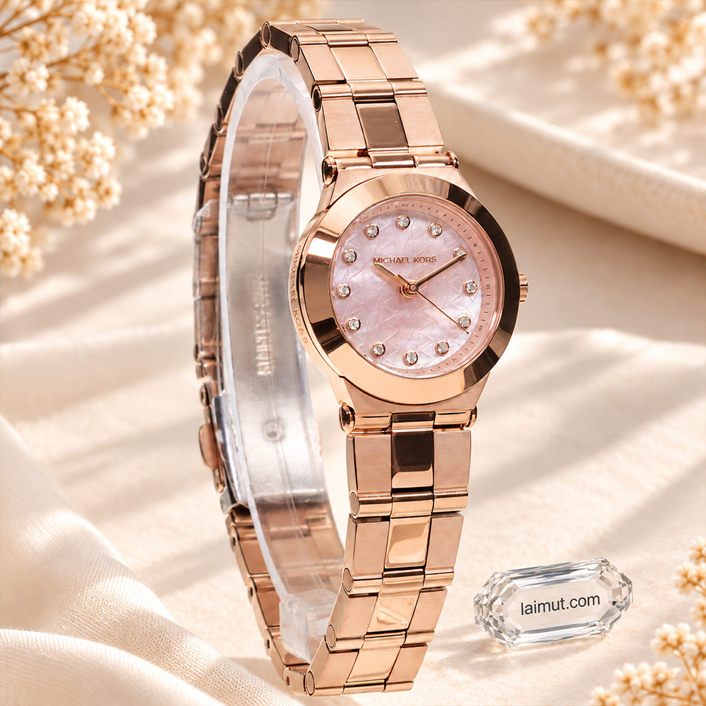 Ảnh thực tế đồng hồ Michael Kors Petite Billie MK7568 tại Laimut