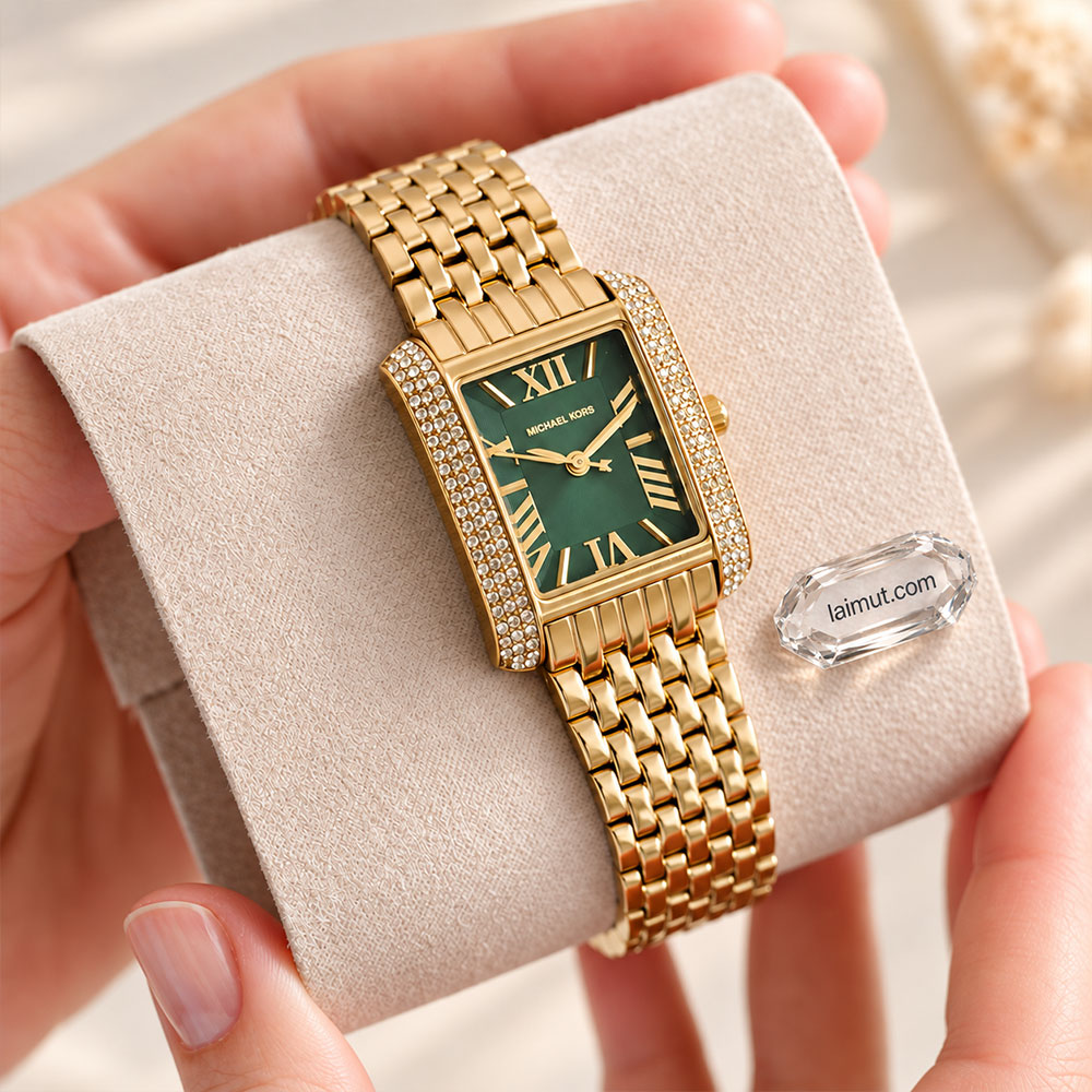 Cận cảnh đồng hồ Michael Kors Petite Emery Pavé MK4742