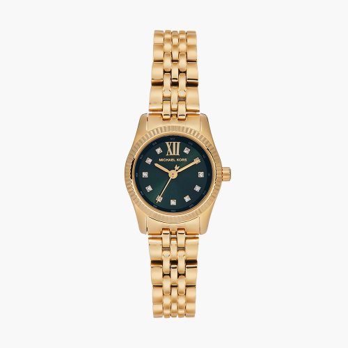 Đồng hồ Michael Kors Petite Lexington Pavé Gold-Tone MK4842 26mm