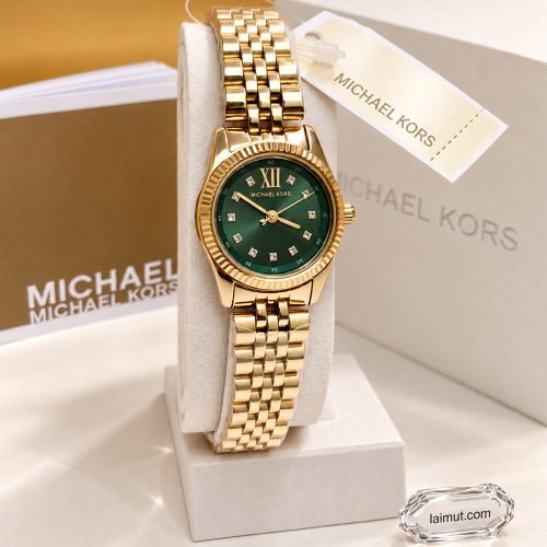Ảnh thực tế đồng hồ Michael Kors Petite Lexington MK4842 26mm tại Laimut