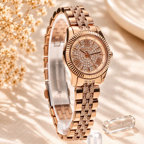 Ảnh thực tế đồng hồ Michael Kors Petite Lexington MK7576 tại Laimut