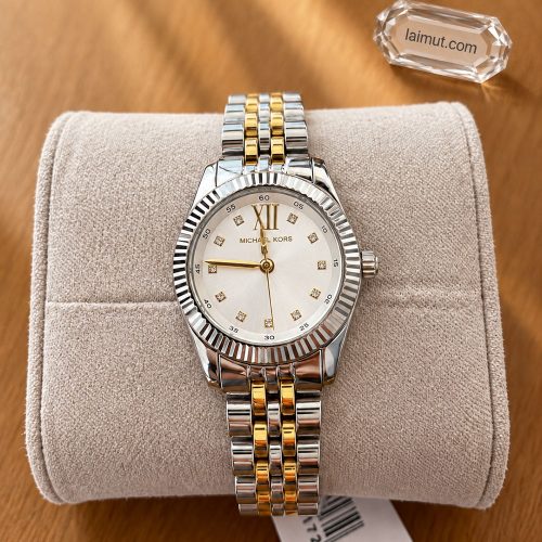 Cận cảnh đồng hồ Michael Kors Petite Lexington Pavé MK4740