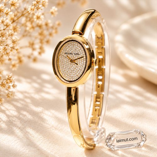 Ảnh thực tế đồng hồ Michael Kors Petite Maude MK7593 tại Laimut