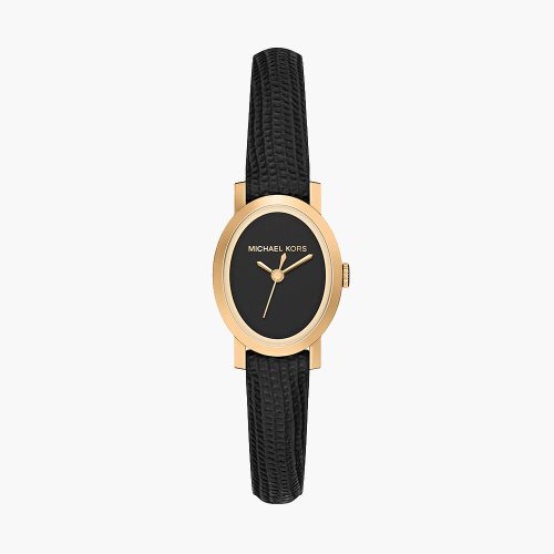 Đồng hồ Michael Kors Petite Maude Gold-Tone MK7585 24mm dây da