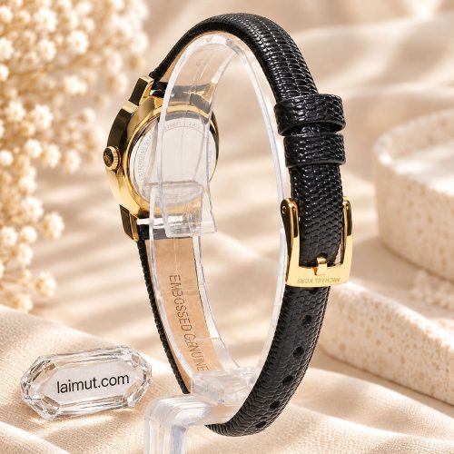 Mặt sau và khóa đồng hồ Michael Kors Petite Maude MK7585