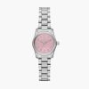 Đồng hồ Michael Kors Petite Lexington Pavé Silver-Tone MK4996 26mm