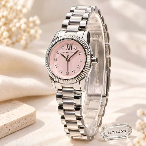 Ảnh thực tế đồng hồ Michael Kors Petite Lexington MK4996 tại Laimut