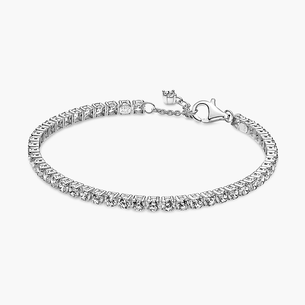 Lắc tay Pandora Sparkling Tennis 591469C01 bạc sterling đính Cubic Zirconia