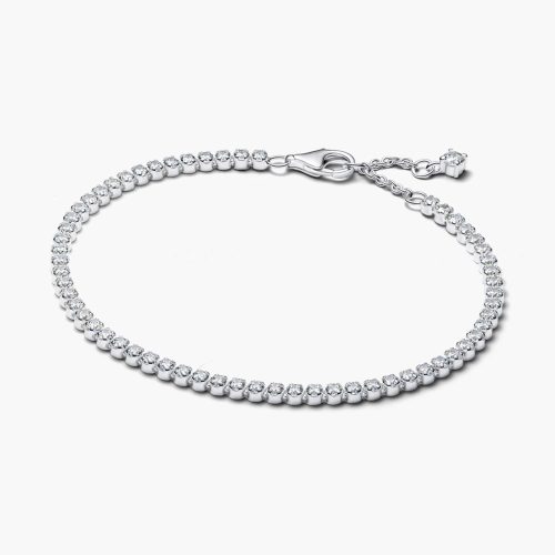 Lắc tay Pandora Sparkling Tennis 593927C01 bạc sterling đính Cubic Zirconia
