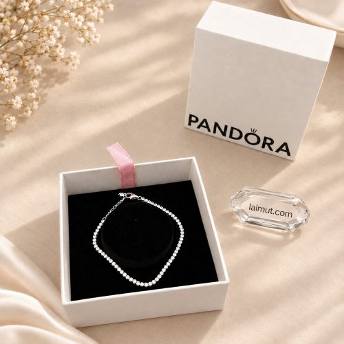 Lắc tay Pandora Sparkling Tennis 593927C01 fullbox