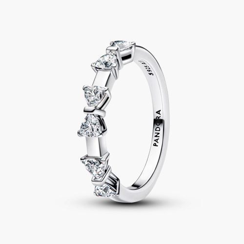 Nhẫn Pandora Bow Station 194233C01 bạc sterling đính Cubic Zirconia