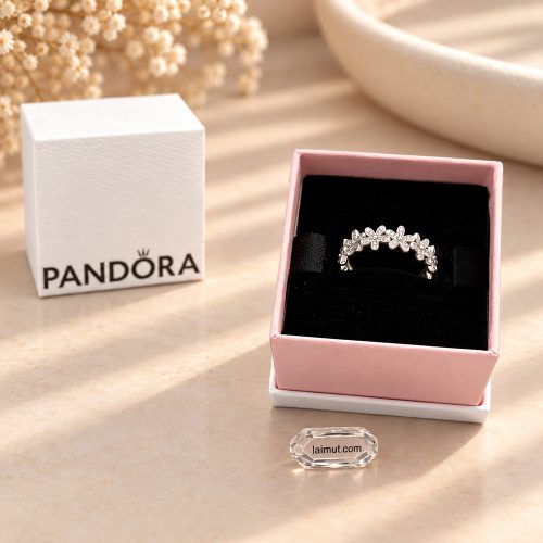 Nhẫn Pandora Daisy Flower 190934CZ fullbox