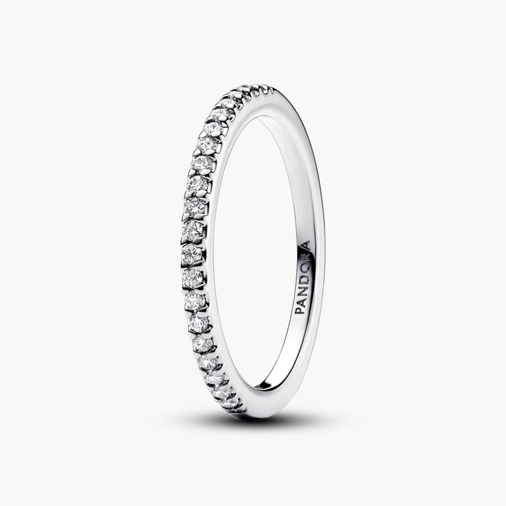 Nhẫn Pandora Sparkling Band 192999C01 bạc sterling đính Cubic Zirconia
