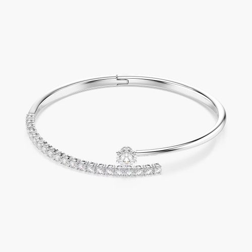 Lắc tay Swarovski 5753569 Matrix Bangle mạ Rhodium đính Cubic Zirconia