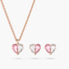 Bộ Trang Sức Swarovski Chính Hãng Heart Gema 520 Set 5653009