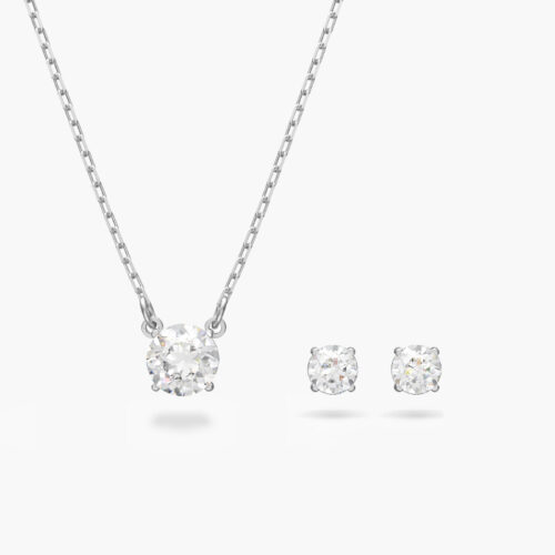 Bộ Trang Sức Swarovski Rhodium Stilla Attract Set 5113468