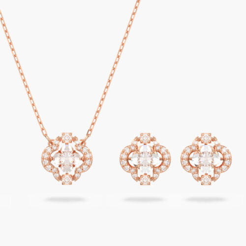 Bộ Trang Sức Swarovski Cỏ 4 Lá Sparkling Dance Set 5642930