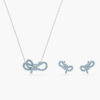 Bộ trang sức Swarovski 5723554 chính hãng | Lifelong Bow Set | Laimut