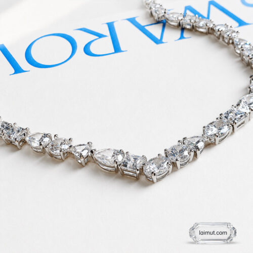 Bộ trang sức Swarovski 5674306 chính hãng | Mesmera set | Laimut | Ảnh chụp thực tế