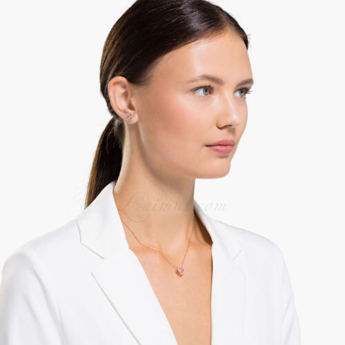 Bông Tai Cỏ 4 Lá Swarovski Sparkling Dance Earrings 5516488