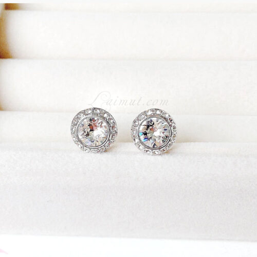Bông Tai Swarovski Angelic Stud Earrings 1081942