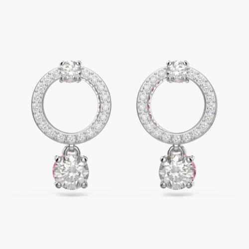 Bông Tai Swarovski Chính Hãng Attract Hoop Earrings 5563278