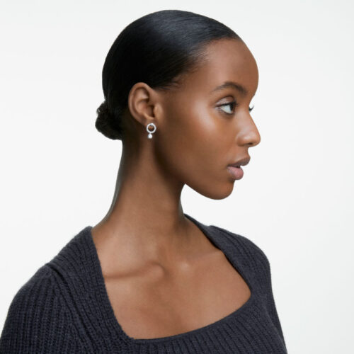Bông Tai Swarovski Chính Hãng Attract Hoop Earrings 5563278