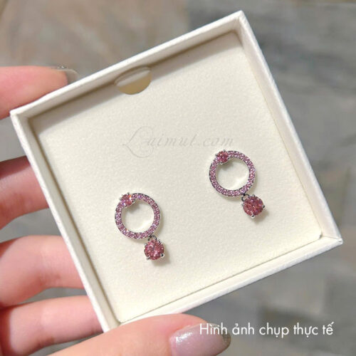 Bông Tai Swarovski Chính Hãng Attract Drop Earrings 5723565