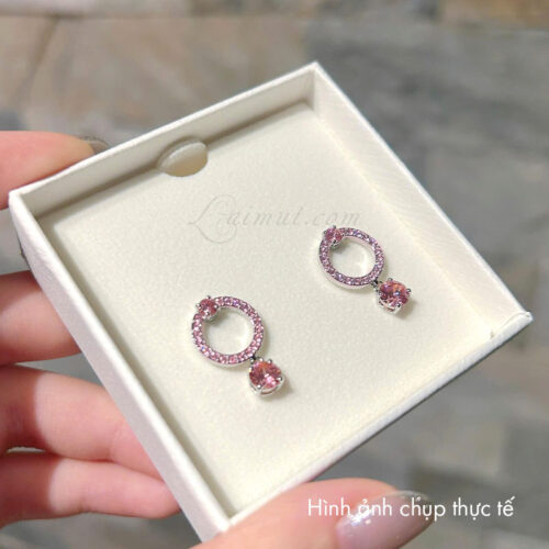 Bông Tai Swarovski Chính Hãng Attract Drop Earrings 5723565