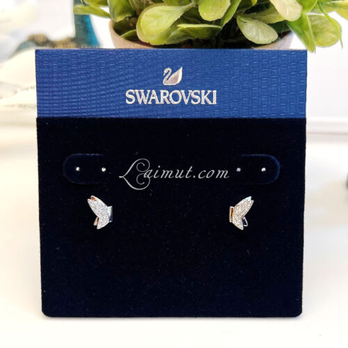 Bông Tai Swarovski Butterfly Lilia Stud Earrings 5636424, 5636427