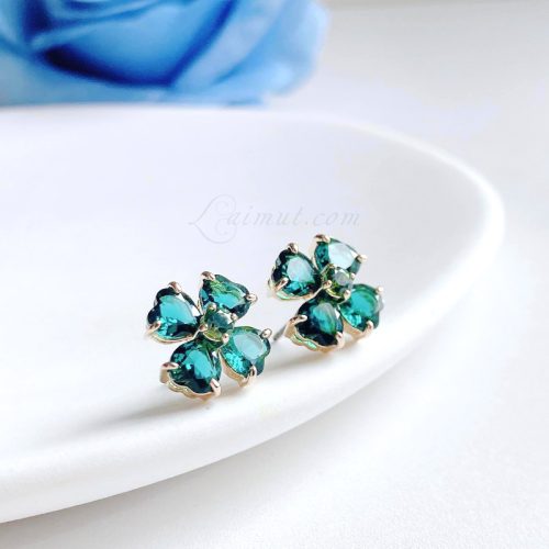 Bông Tai Swarovski Chính Hãng Clover Idyllia Stud Earrings 5666236