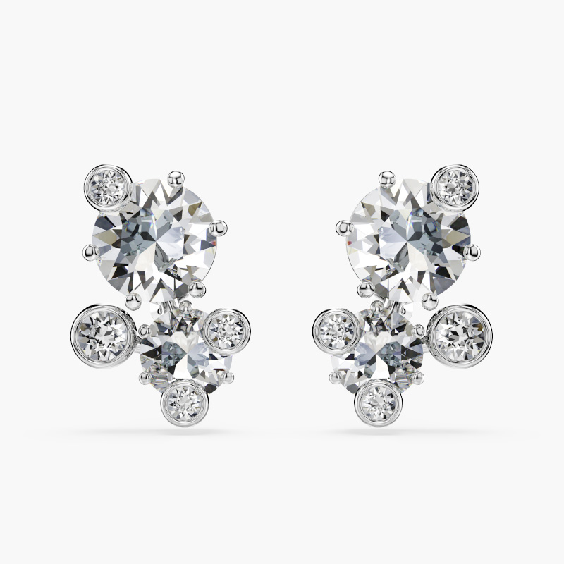 Bông Tai Swarovski Chính Hãng Constella Stud Earrings 5732253