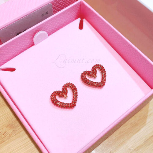 Bông Tai Swarovski Chính Hãng Heart Sublima Stud Earrings 5649005