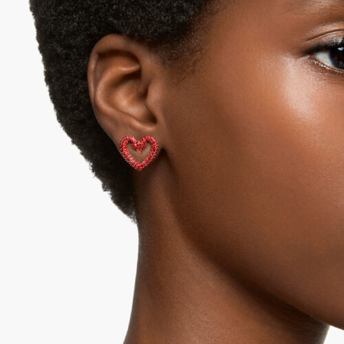 Bông Tai Swarovski Chính Hãng Heart Sublima Stud Earrings 5649005