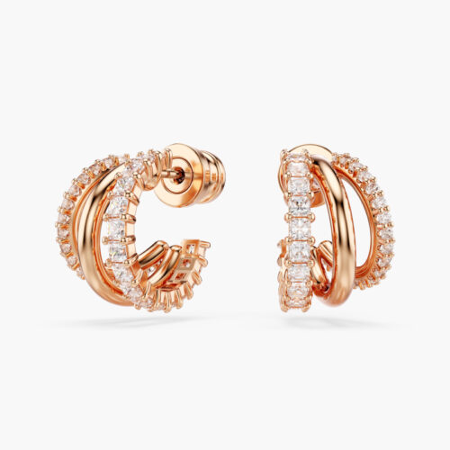 Hoa Tai Swarovski Chính Hãng Hyperbola Hoop Earrings 5701591 5698702