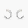 Bông Tai Swarovski Chính Hãng Matrix Hoop Earrings 5692260