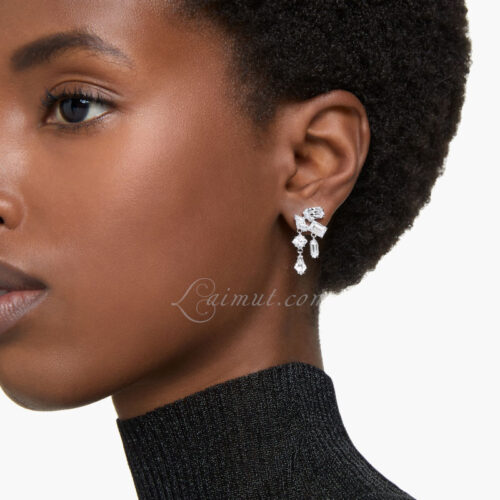 Bông Tai Swarovski Mixed Cuts Mesmera Drop Earrings 5665825