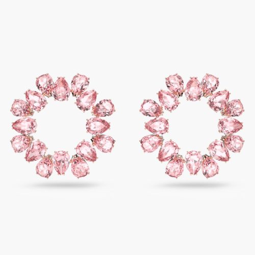Bông Tai Swarovski Pear Cut Millenia Hoop Earrings 5614932