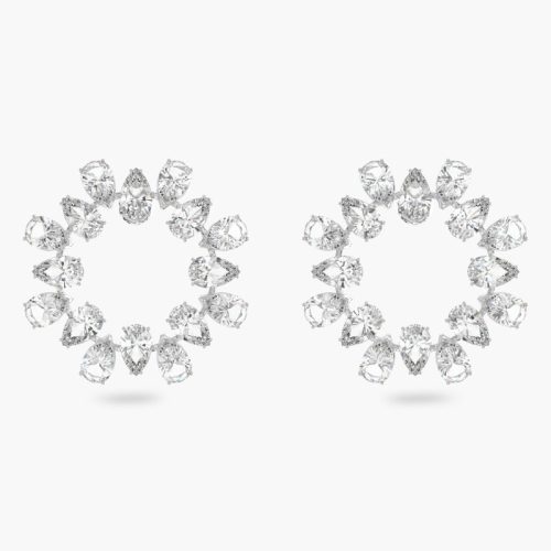 Bông Tai Swarovski Pear Cut Millenia Hoop Earrings 5601509