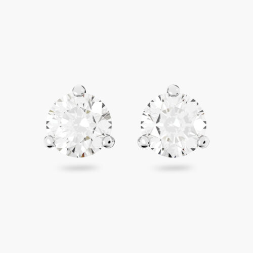 Bông Tai Swarovski Round Cut Solitaire Stud Earrings 1800046