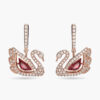 Bông Tai Swarovski Chính Hãng Dancing Swan Earrings 5614124