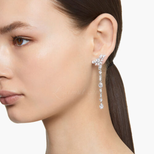 Bông Tai Swarovski Hoa Chính Hãng Flower Gema Drop Earrings 5644680