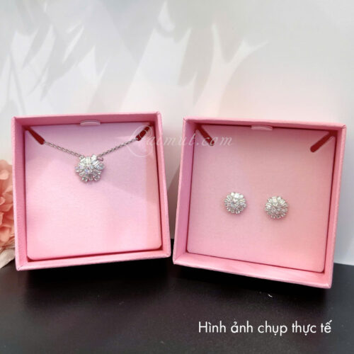 Bông Tai Swarovski Bông Tuyết Snowflake Idyllia Stud Earrings 5701593