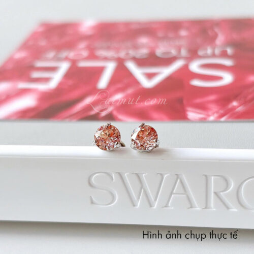 Bông Tai Swarovski Chính Hãng Solitaire Stud Earrings 5717577