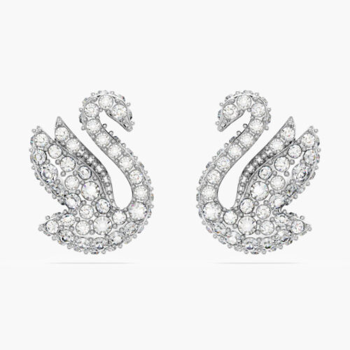 Bông Tai Thiên Nga Swarovski Chính Hãng Iconic Swan Stud Earrings 5647873