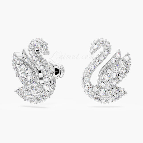 Bông Tai Thiên Nga Swarovski Chính Hãng Iconic Swan Stud Earrings 5647873