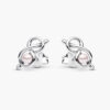Bông tai Pandora 293761C01 chính hãng | Infinity Knot Stud Earrings | Laimut